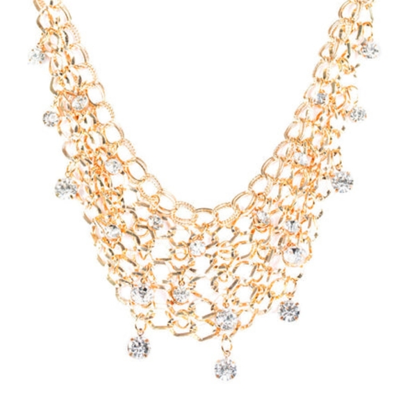 Paparazzi Blockbuster Necklace Fishing For Compliments 🐠 Gold - Picture 3 of 4